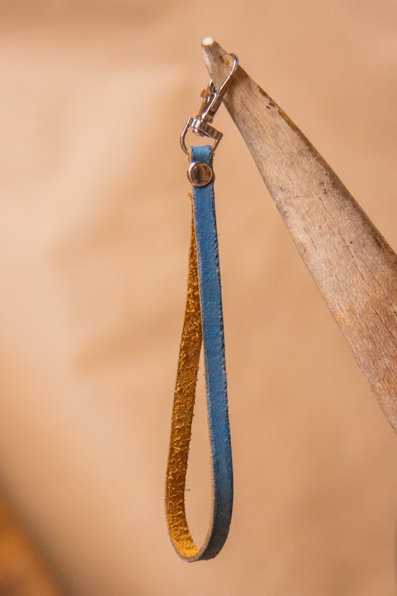 Handmade Leather Wrist Lanyard