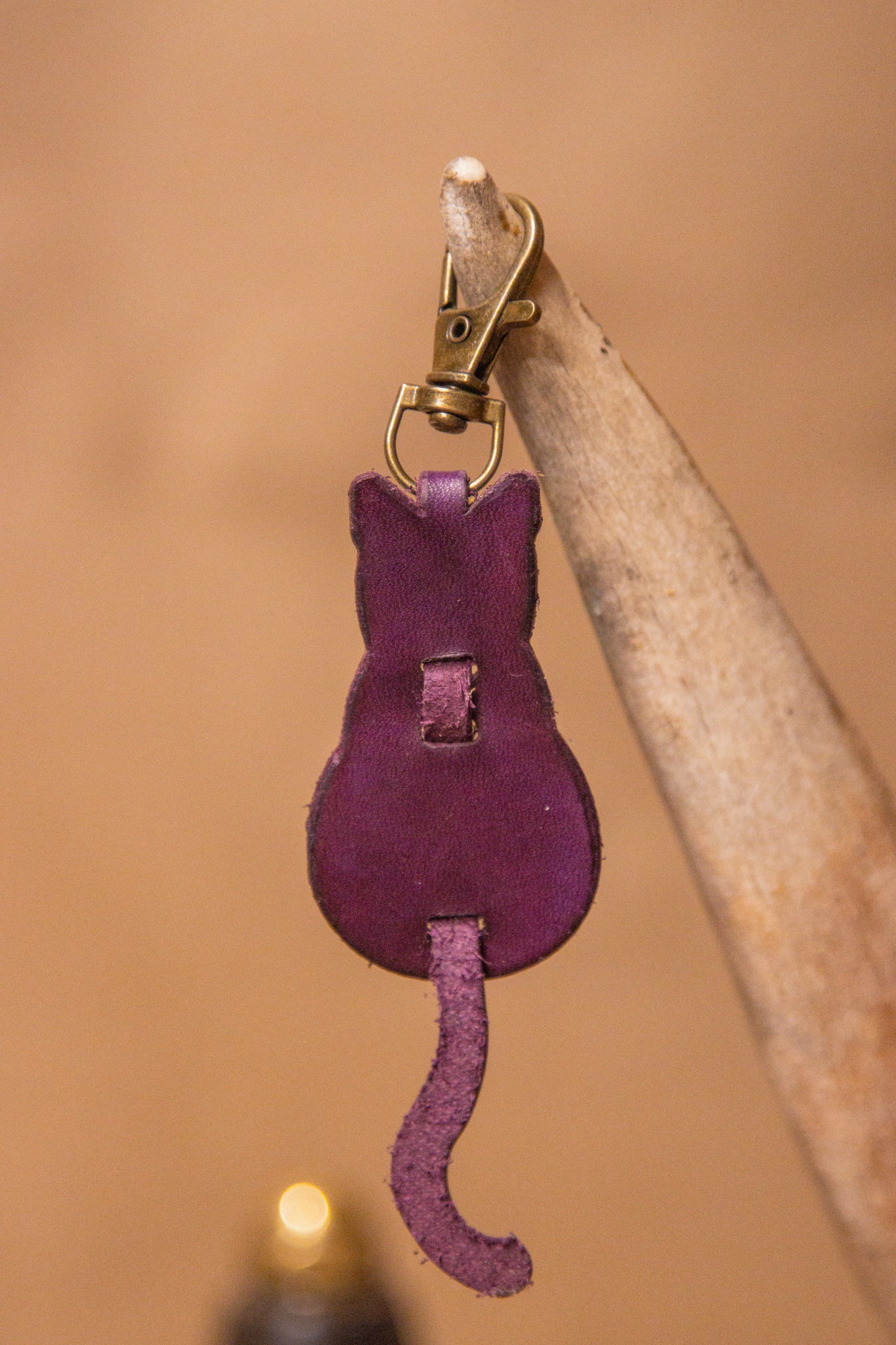 Leather Cat Companion